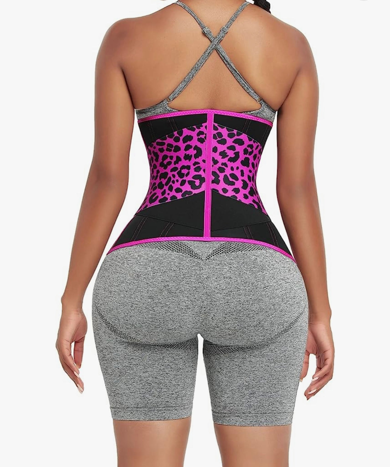 Ray of Beauty “Leopard Girl” Pink Waist Trainer