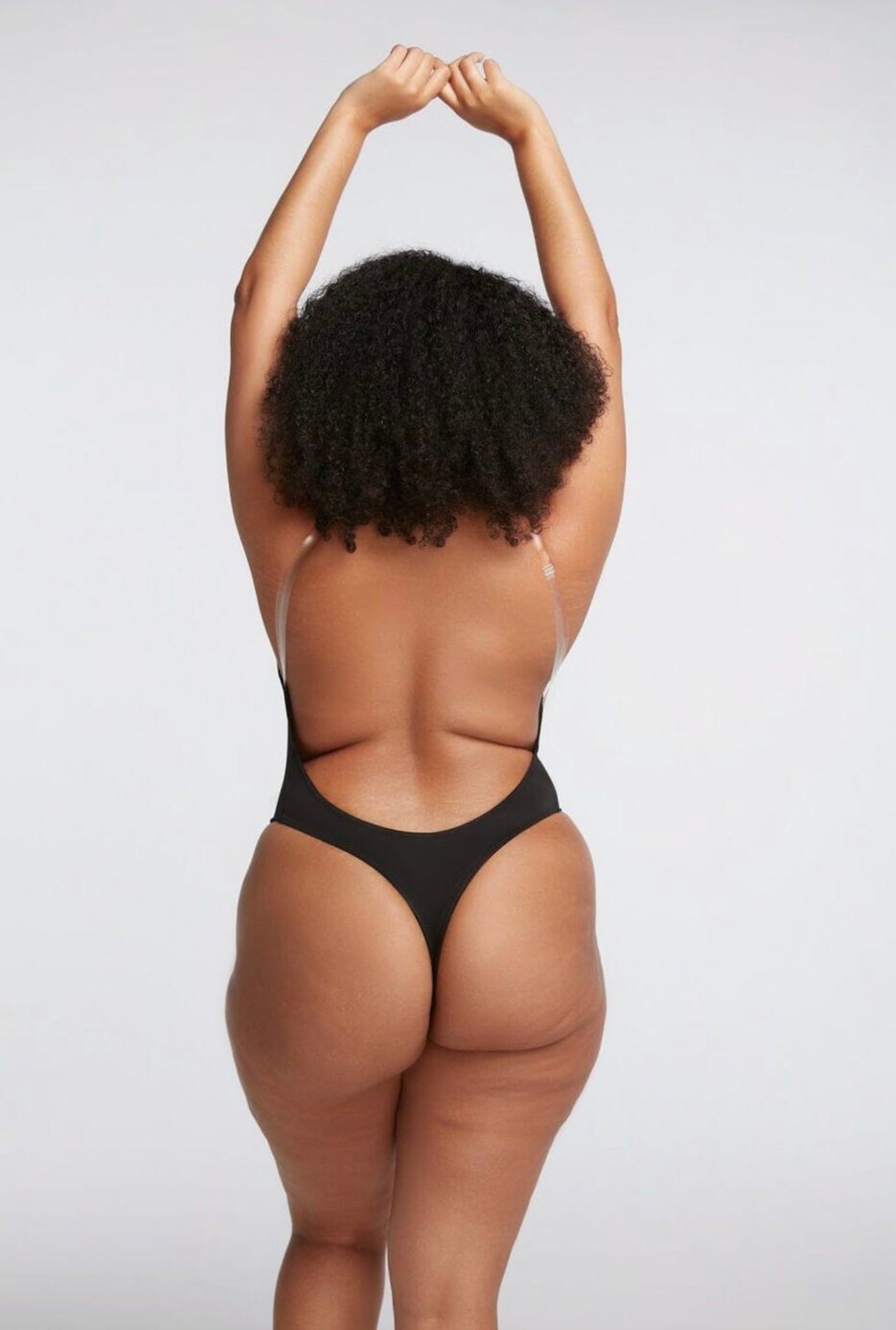 Invisible Strap Backless Thong Bodysuit Shapewear