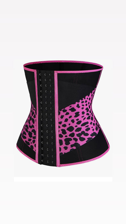 Ray of Beauty “Leopard Girl” Pink Waist Trainer
