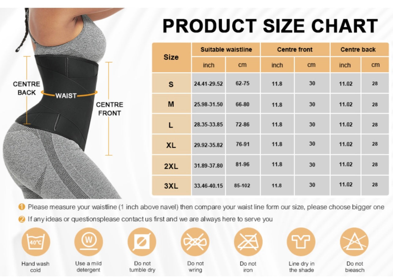 Ray of Beauty “Camo Blue” Waist Trainer