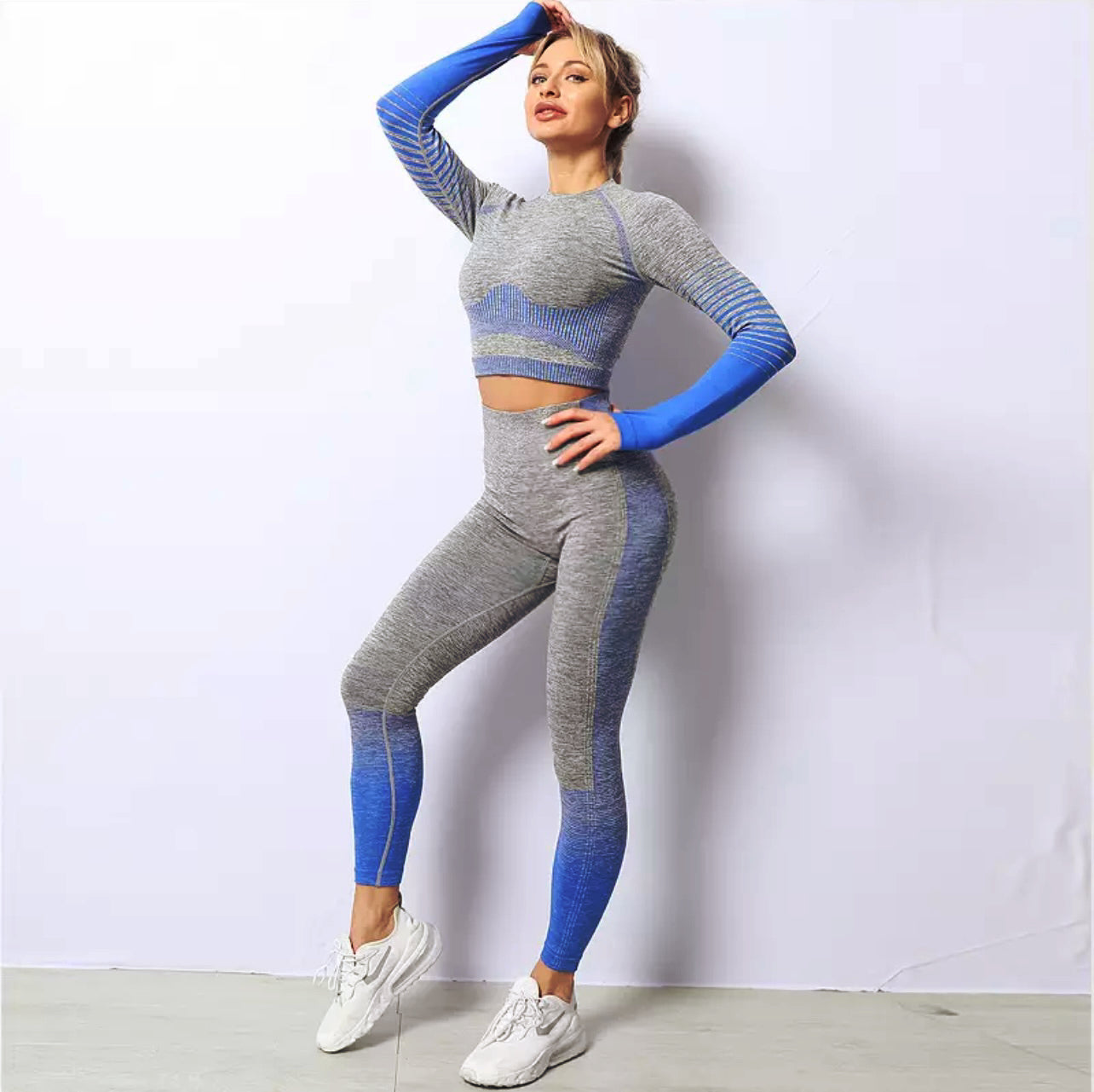 “Curvy Girl”Seamless Yoga Set