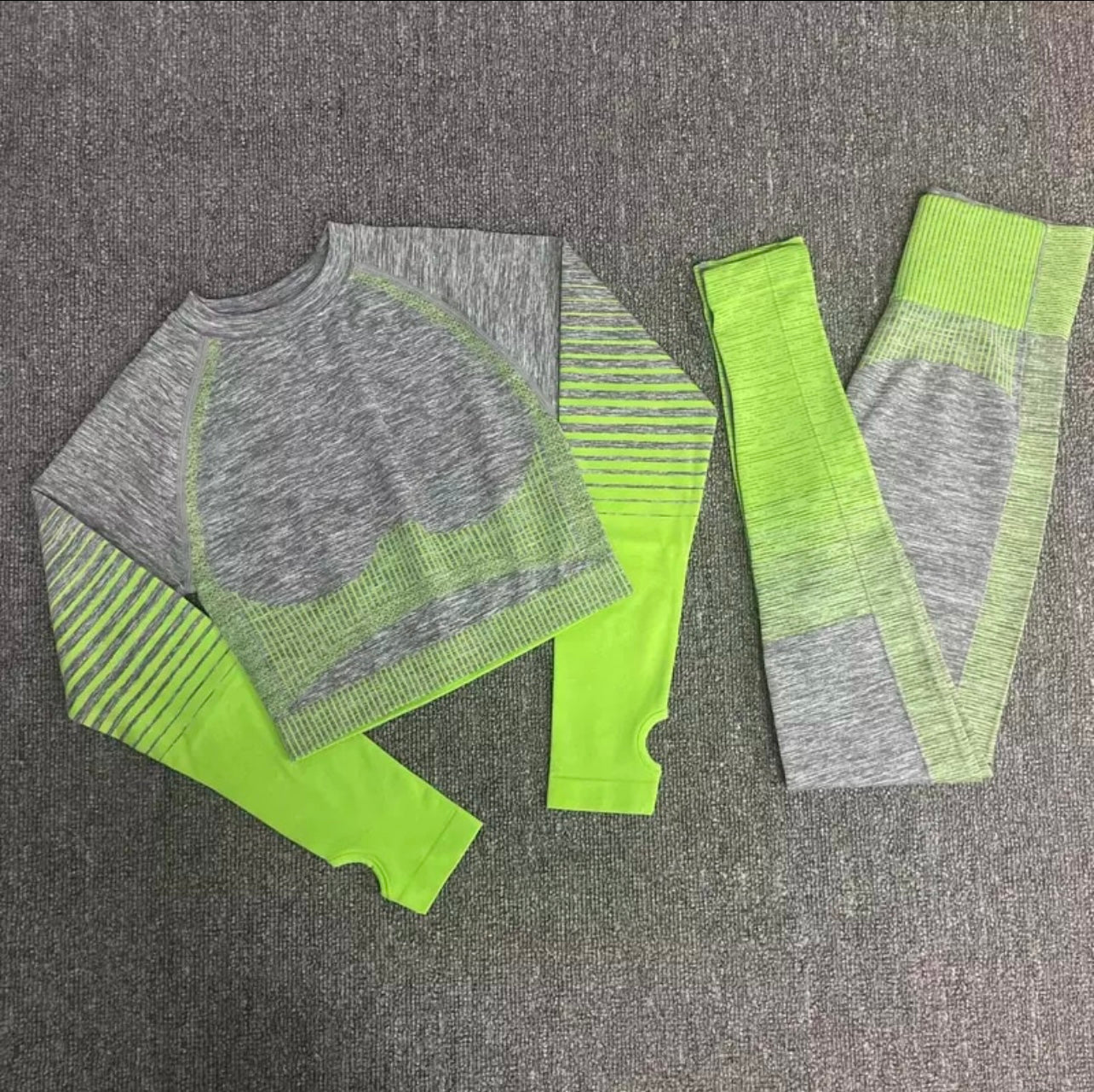 “Curvy Girl”Seamless Yoga Set