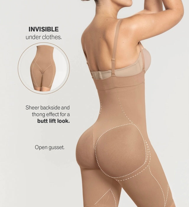 Invisible Extra High-Waisted Compression Shaper Short