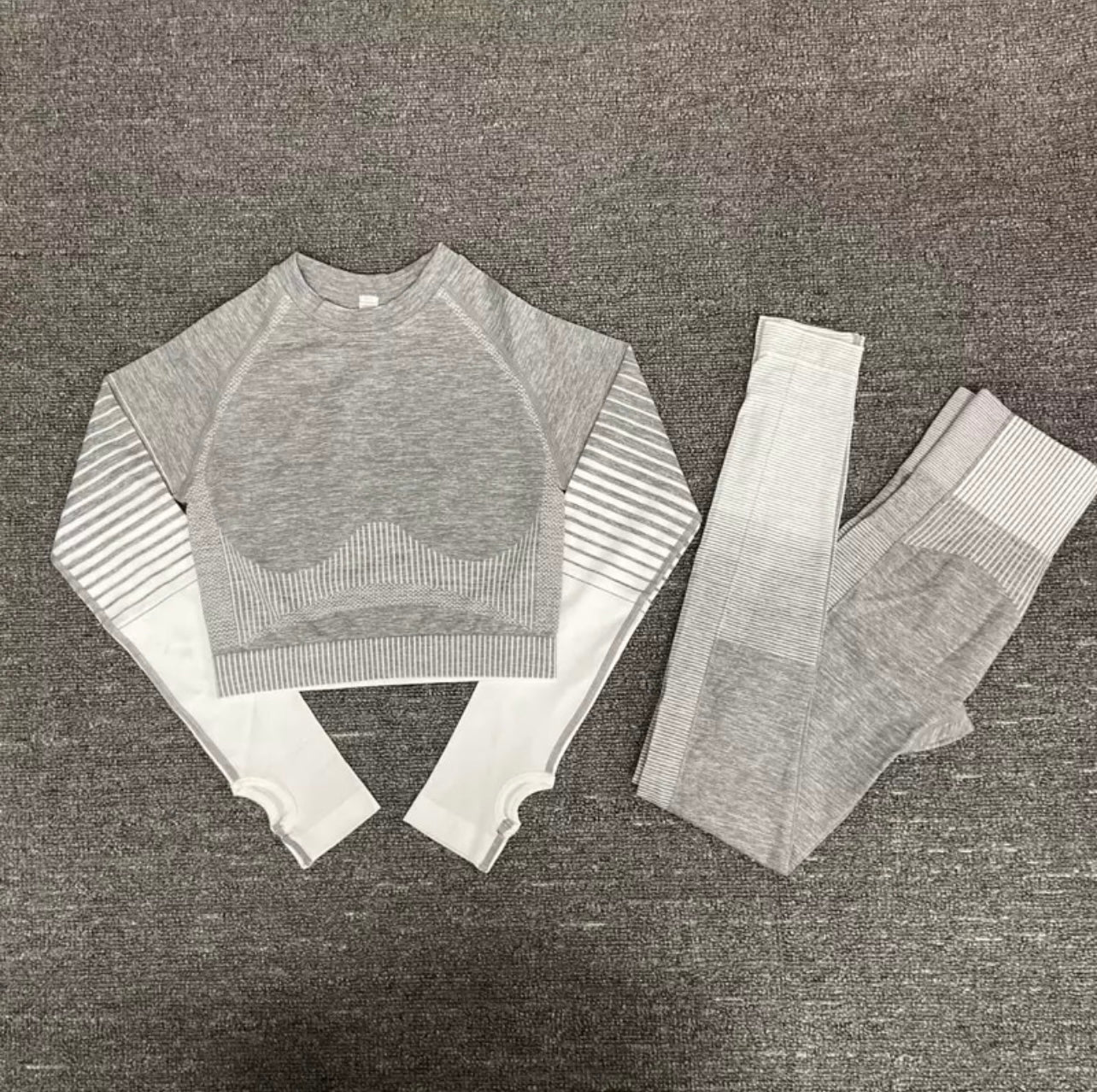 “Curvy Girl”Seamless Yoga Set