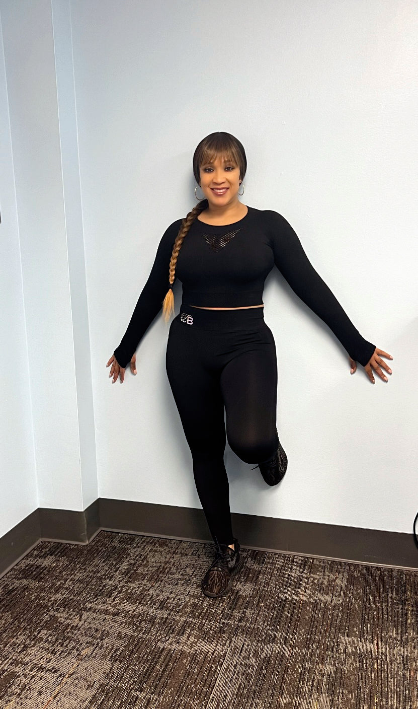 “Your favorite”2 Piece Seamless High Waist Yoga/Running Set