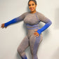 “Curvy Girl”Seamless Yoga Set