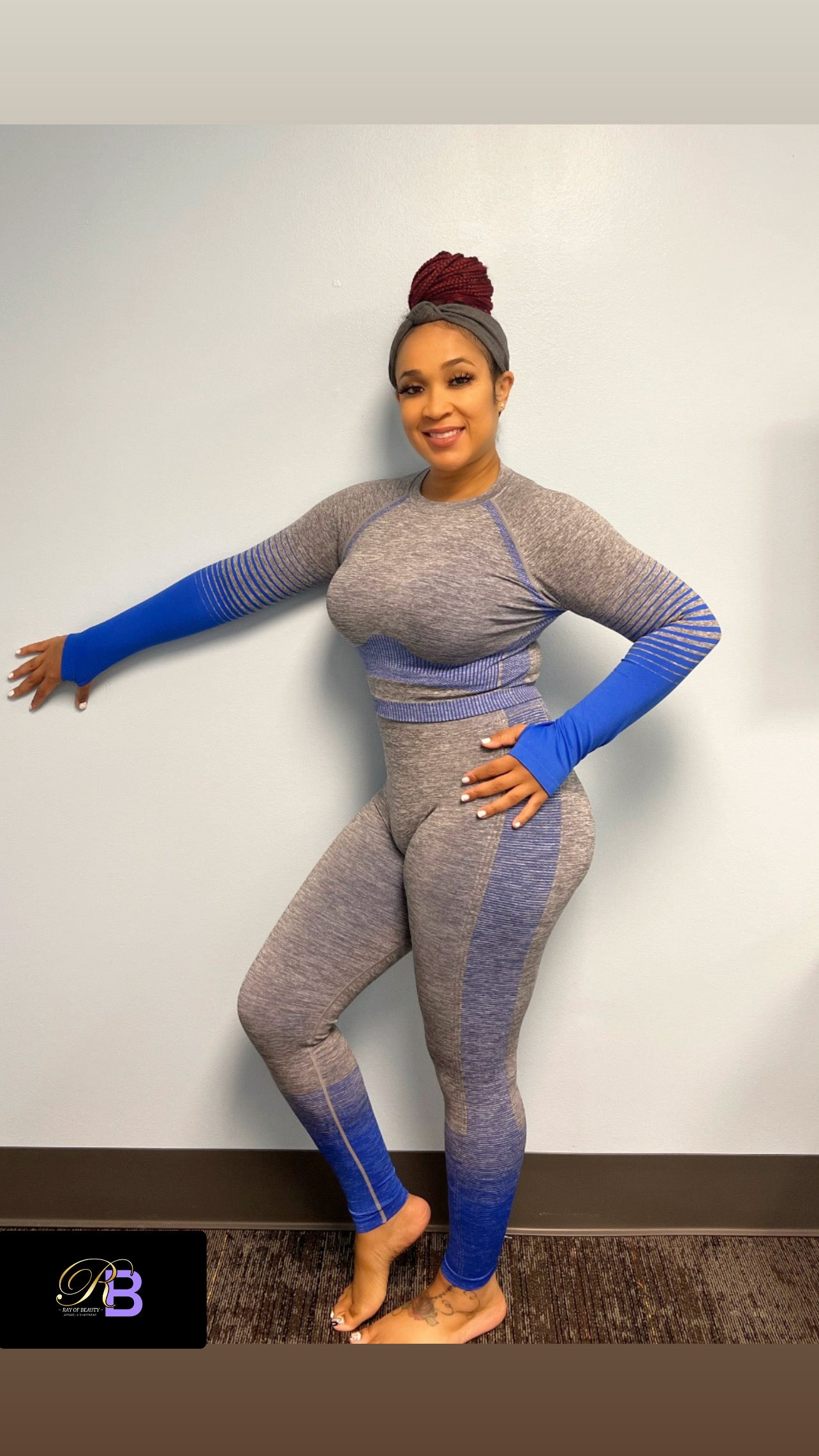 “Curvy Girl”Seamless Yoga Set