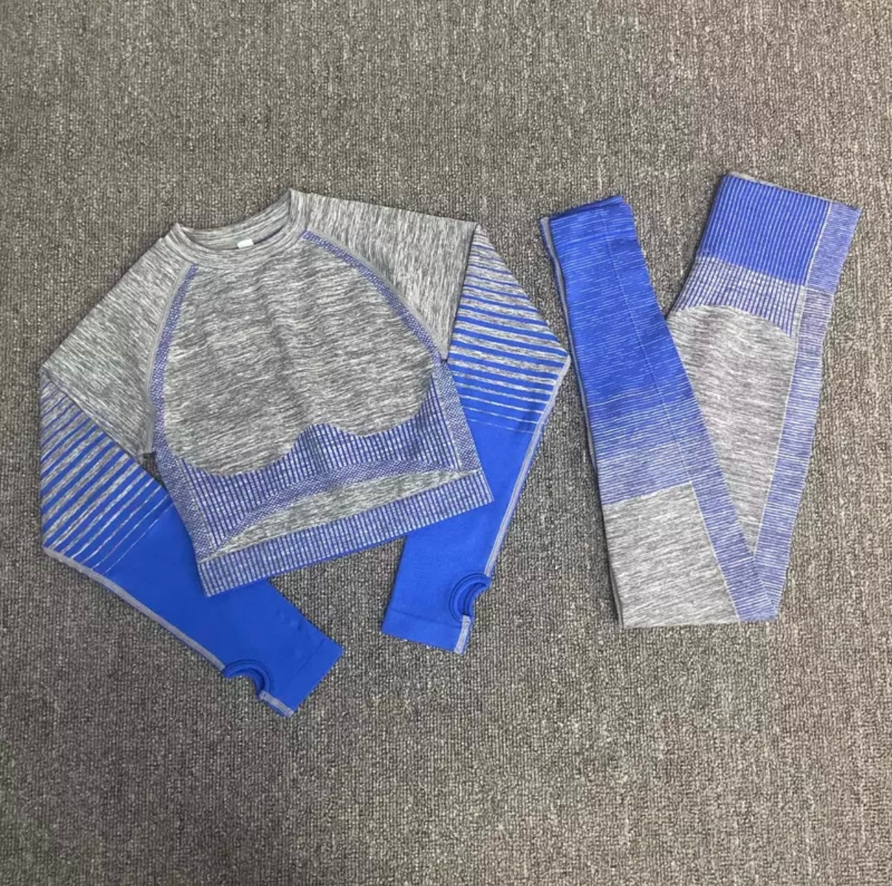 “Curvy Girl”Seamless Yoga Set